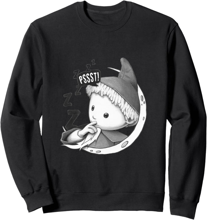 Unser Sandmännchen im Mond SW Version Sweatshirt