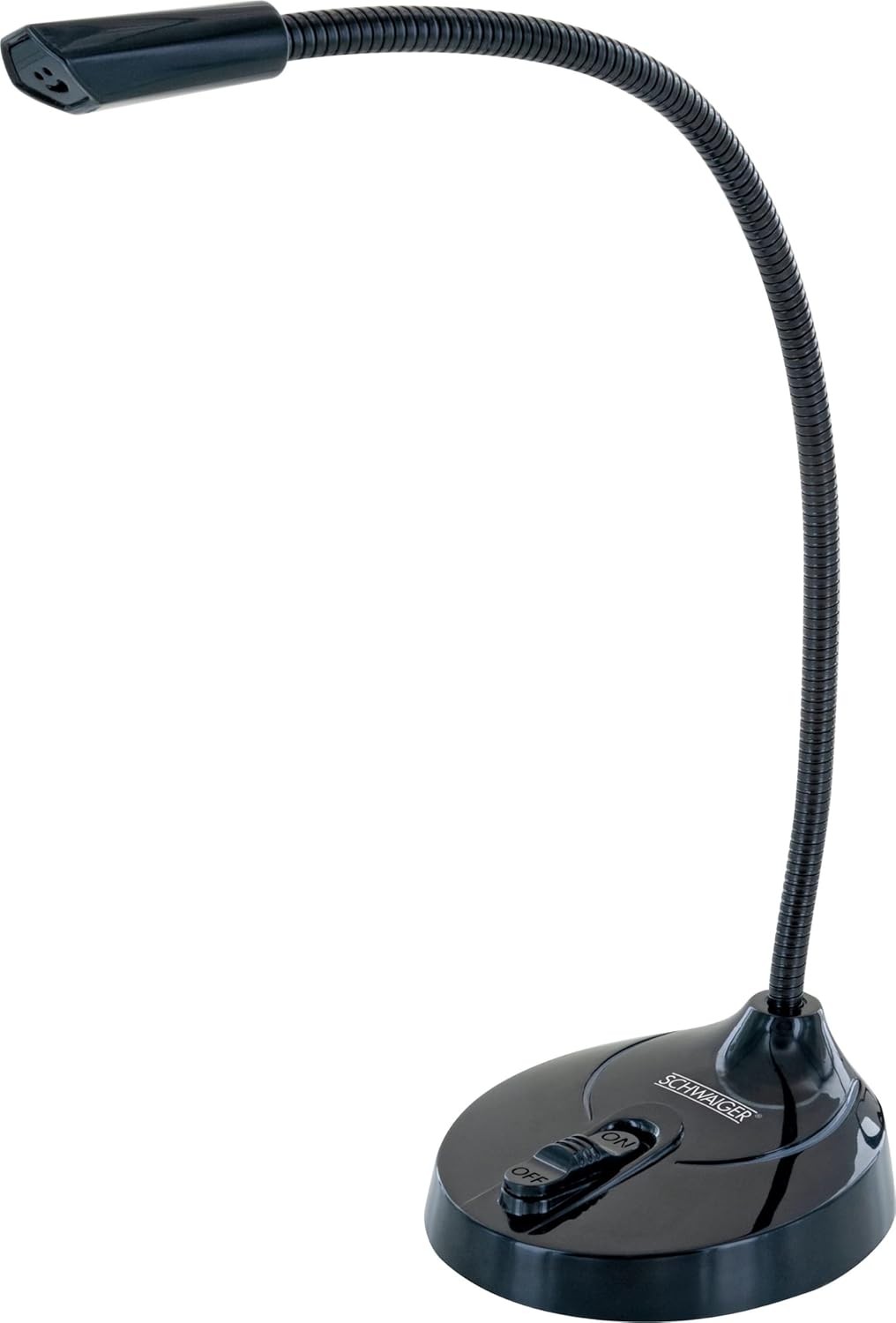 SCHWAIGER MF200 Gaming Mikrofon USB mit RGB Beleuchtung Flexibler Schwanenhals Stream Videokonferenz