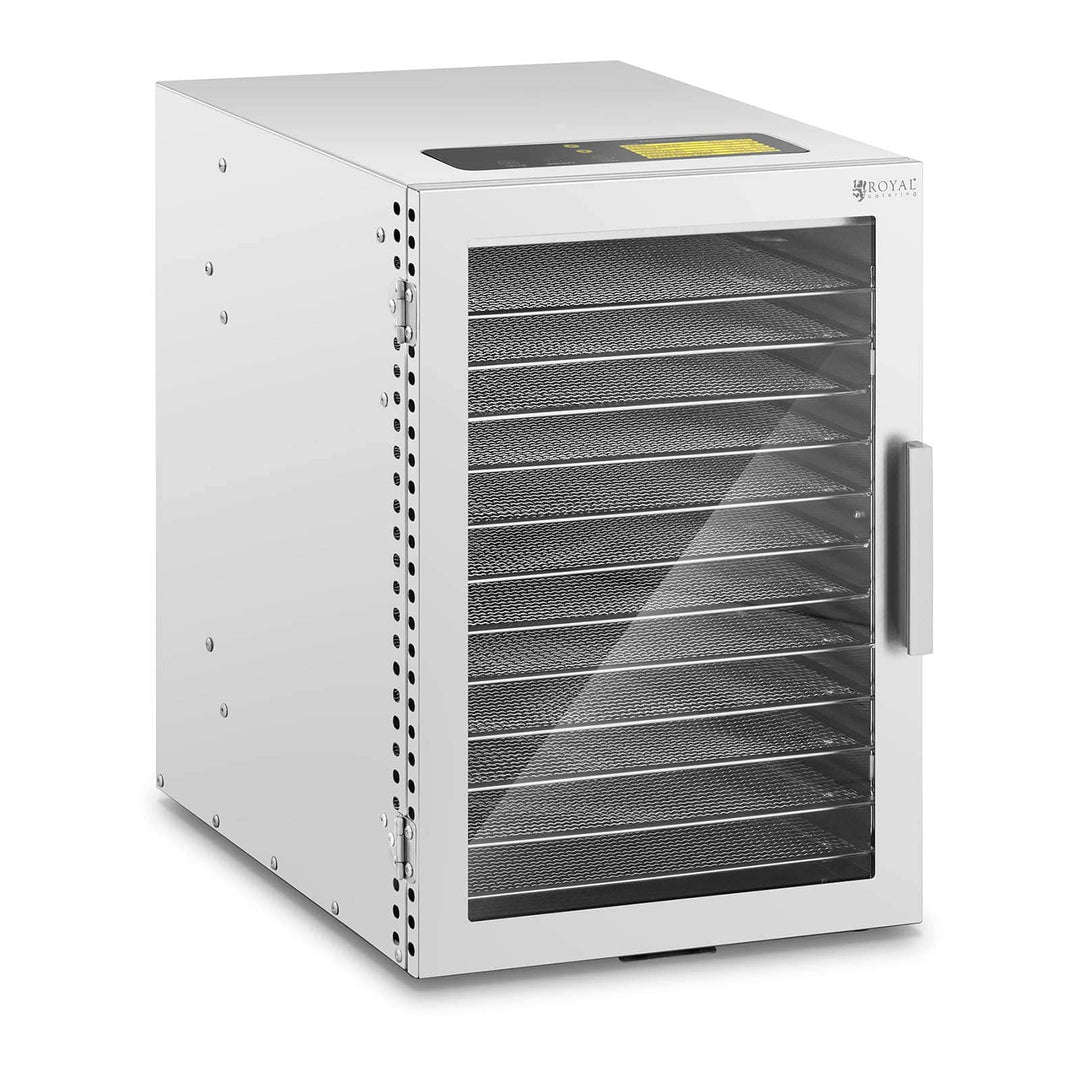 Royal Catering RCDA-500/45S Dörrgerät Dörrautomat Obsttrockner Dörrapparat Dehydrator Obst 800 W 12