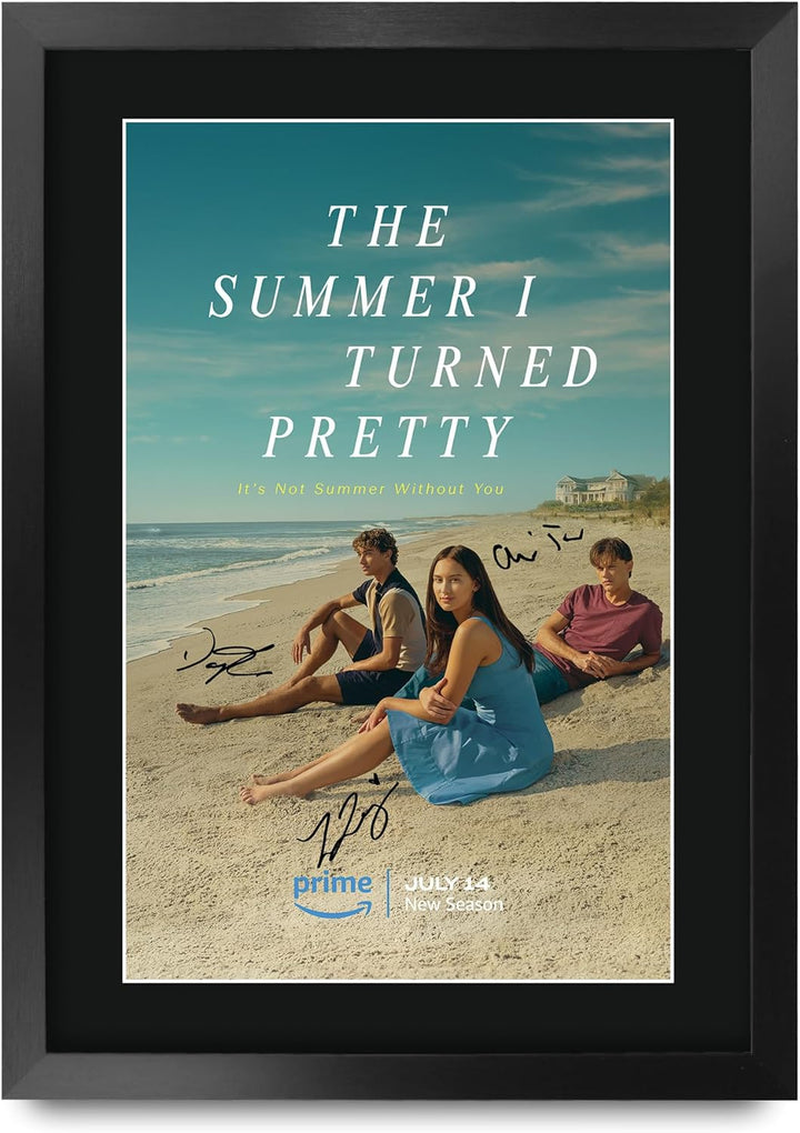 HWC Trading FR A3 The Summer I Turned Pretty Geschenke Gedrucktes Signiertes Autogramm Poster für Fa