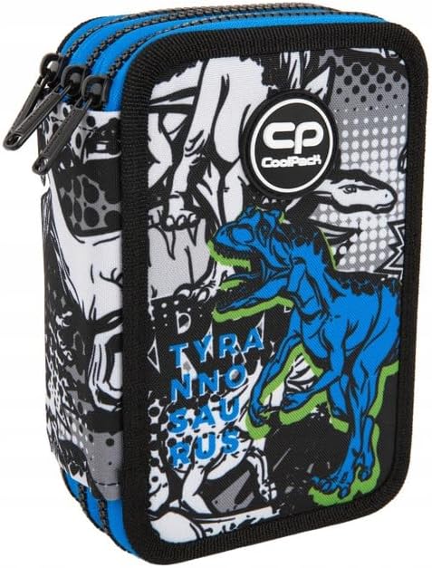 CoolPack XXL Federtasche Federmappe 3-Fach Schulstiftetui, dreifaches Federmäppchen, Federmäppchen f