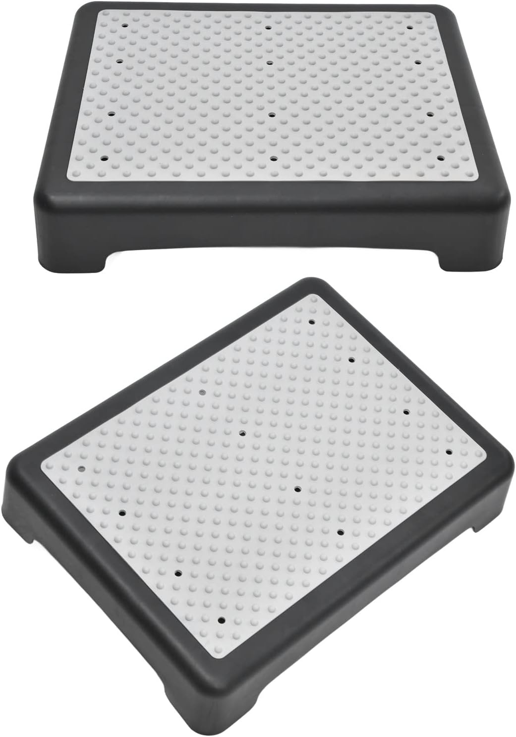 Aussenstufen, rutschfeste Halbe Türstufe, 46 X 35 X 11 cm, rutschfeste Halbe Stufe, Stapelbar, Halbe