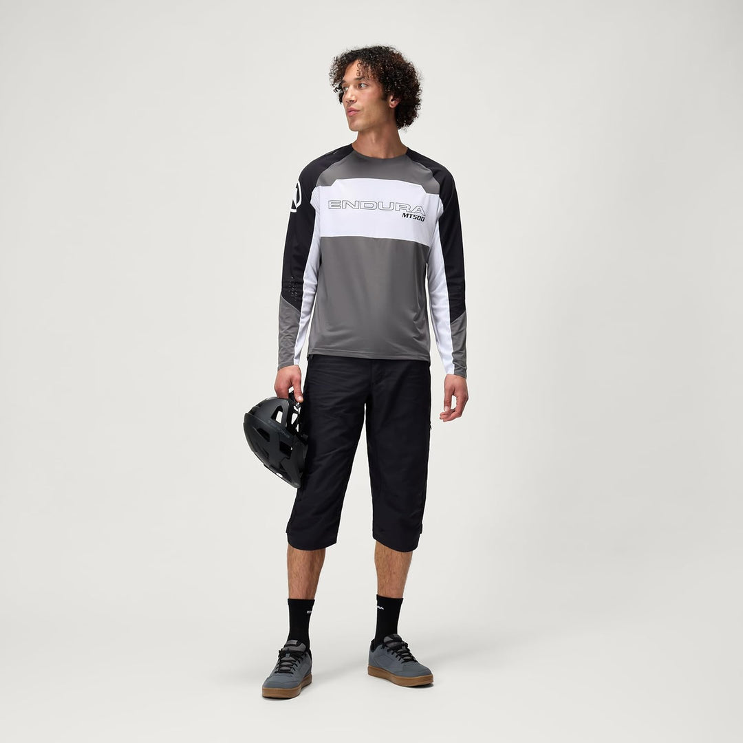 Endura Herren Shorts Hummvee Mountain Bike Baggy Cycling 3/4 Short with Liner S Schwarz, S Schwarz
