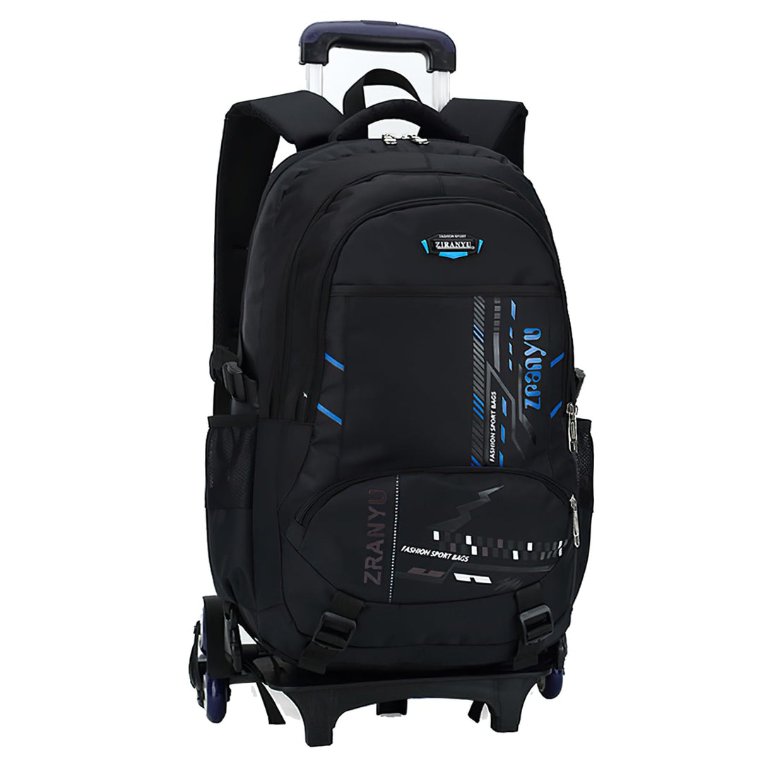 Schulranzen mit Rollen Jungen Grand Rucksack Trolley Kinder Schultasche mit Rollen Teens Trolley Sch
