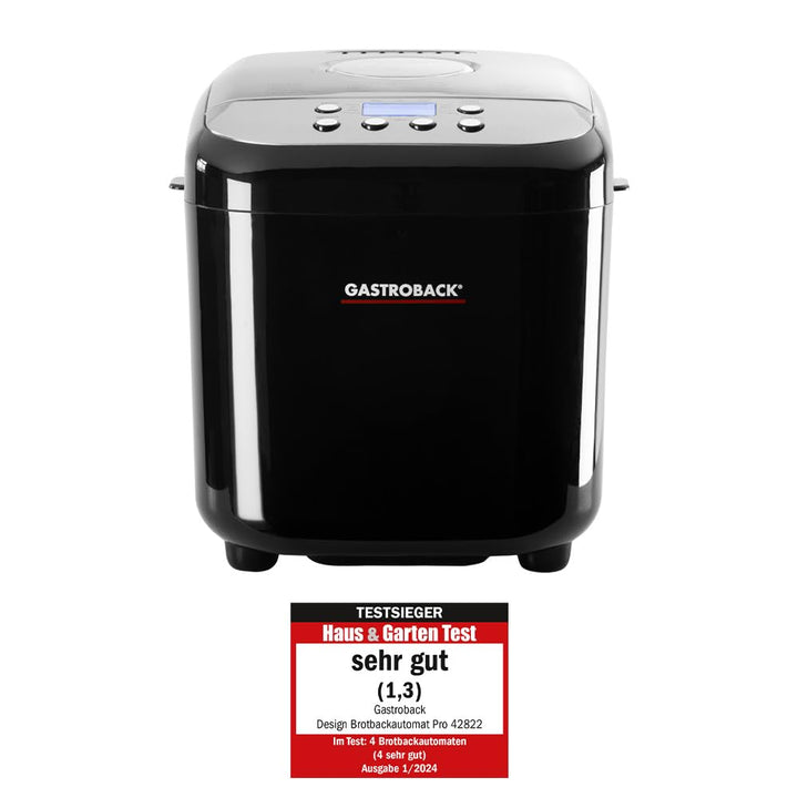 GASTROBACK Brotbackautomat mit eleganten Kunststoff-Design - Genussvoll verschiedenste Variationen m