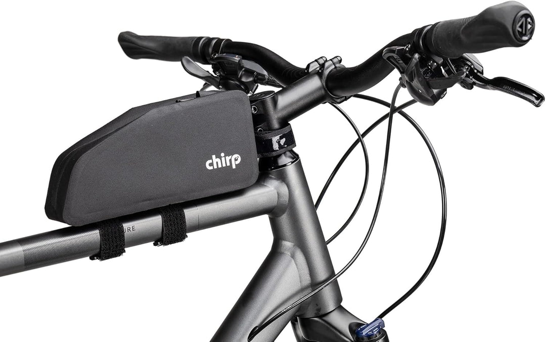 Chirp H2O Sport Oberrohrtasche 100% Wasserdicht 1 Liter Volumen Fahrradtasche universelle Klettbefes