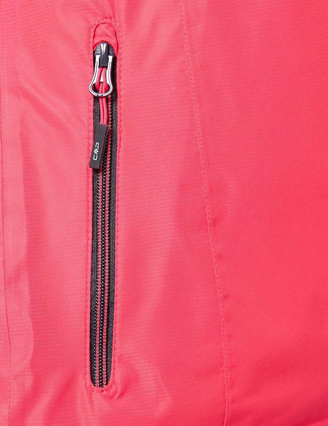 CMP Damen Regenjacke Woman Rain Jacket Fix Hood, Erdbeere