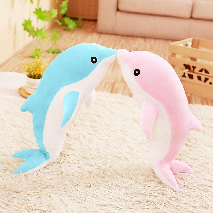 Delfin Plüschtiere Schöne Gefüllte Weiche Tier Umarmungskissen Delphin Puppen für Kinder(50cm/19.68i