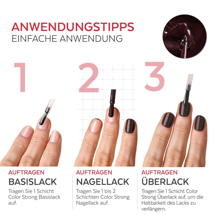Nagelhärter Lack mit Biotin, Silizium und Keratin - Stärkt und repariert beschädigte, geschwächte, b