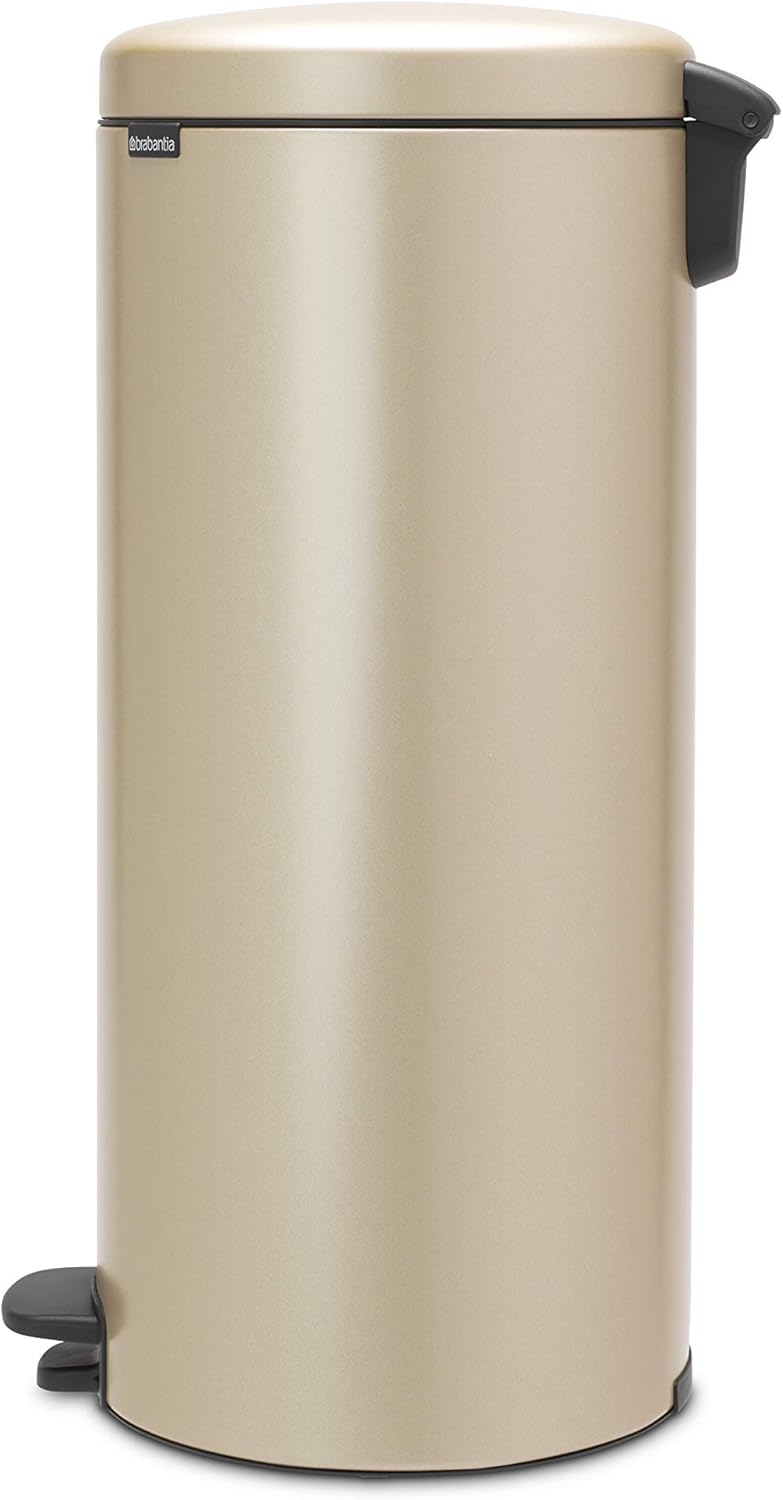 Brabantia Treteimer, Champagne, 30 l 30 Liter Champagne, 30 Liter Champagne