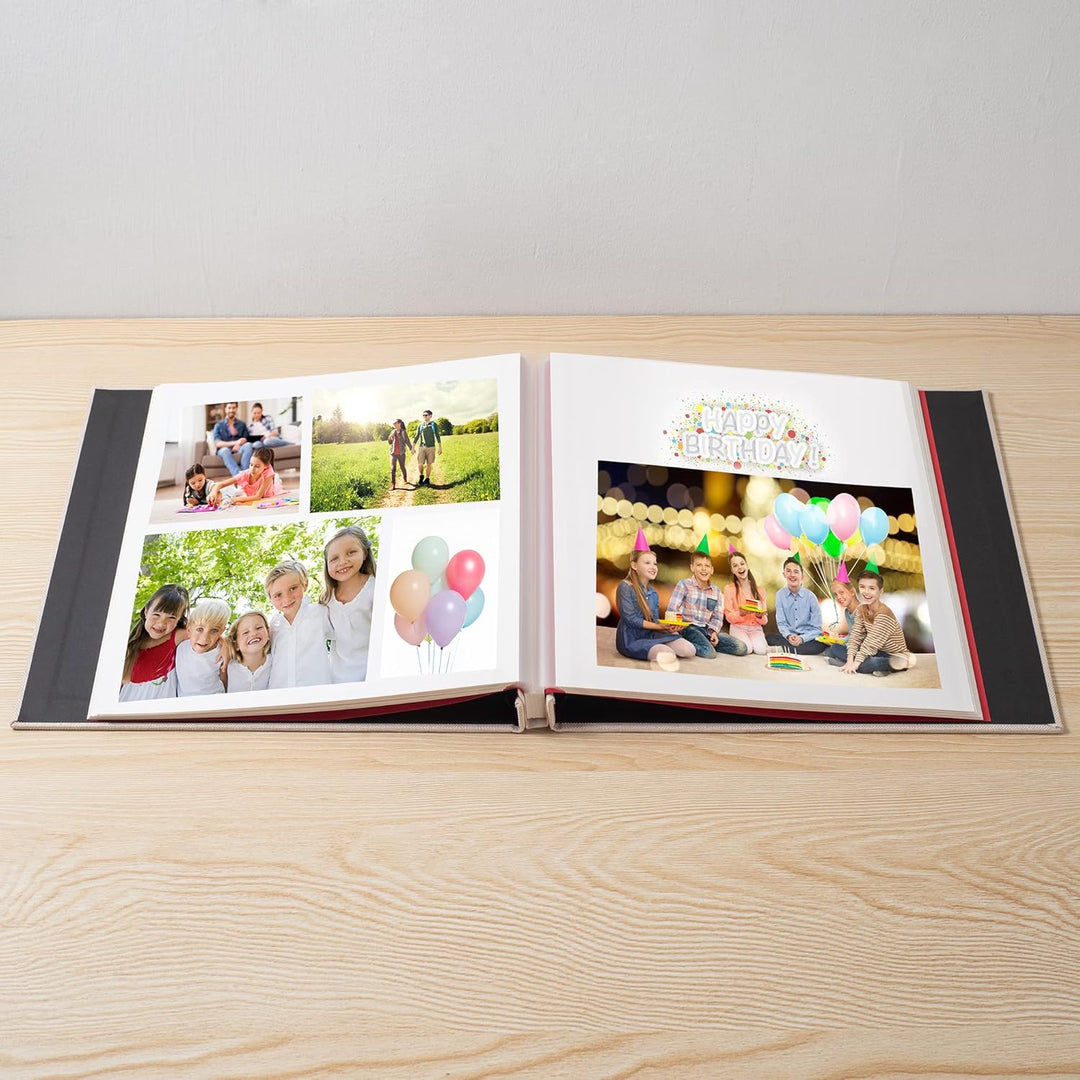 Fotoalbum, selbstklebend, 10,2 x 15,2 cm, 12,7 x 17,8 cm, 20,3 x 28,9 cm, 28,5 x 27,9 cm, 28,5 x 27,