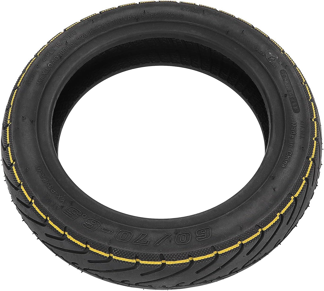 60/70-6,5 Tubeless Reifen mit Ventil für Segway Ninebot Max G30 / G30E / G30LP, für Xiaomi 5/5 Pro/5