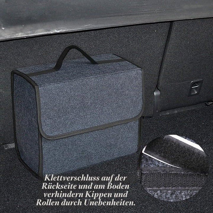 2 Stück Kofferraum Organizer, 35 * 20 * 30cm,Auto Kofferraum Organizer, Filz Box Kofferraumtasche To