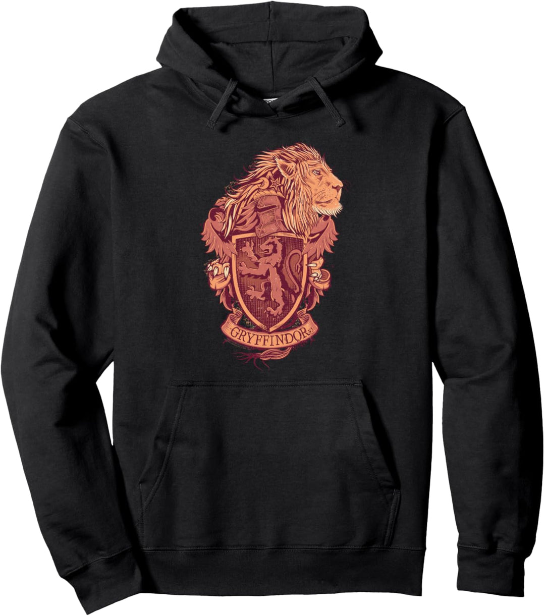 Harry Potter Gryffindor Lion Crest Pullover Hoodie