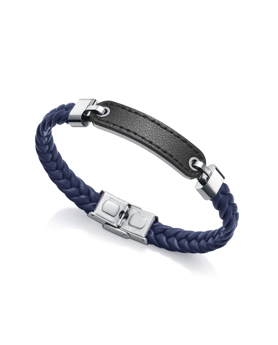 Viceroy Pulsera Magnum 15108P01013 piel y acero
