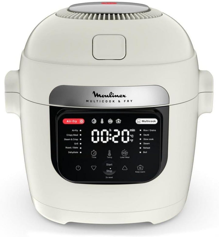 Moulinex Multicook & Fry MZ7311 Schongarer, 1200 W, Weiss