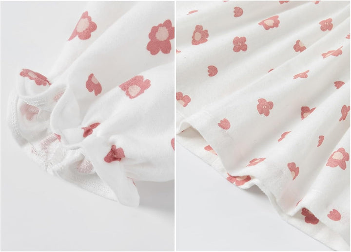 Kinder Bekleidungssets für Baby-Mädchen Baumwolle Langarm Kleid Taille Hose Babykleidung Weiche Baby