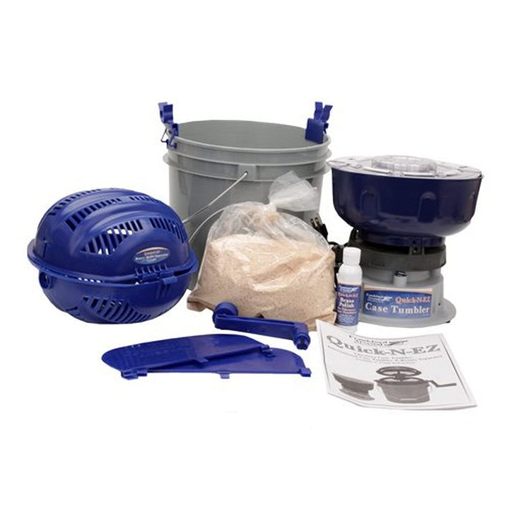 Frankford Arsenal Quick-N-EZ 110V Case Tumbler Kit for Cleaning and Polishing for Reloading