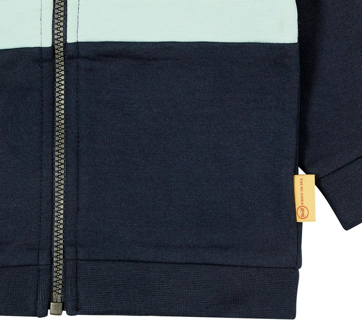 Steiff Baby-Jungen Sweatjacke Jacke, BLUE NIGHTS