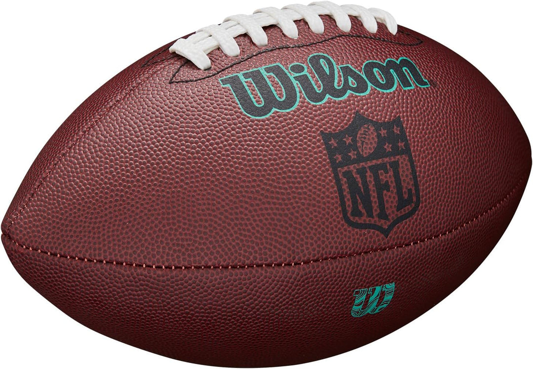 WILSON NFL Ignition Fussbälle NFL Ignition Pro Eco Braun Official Size, NFL Ignition Pro Eco Braun O