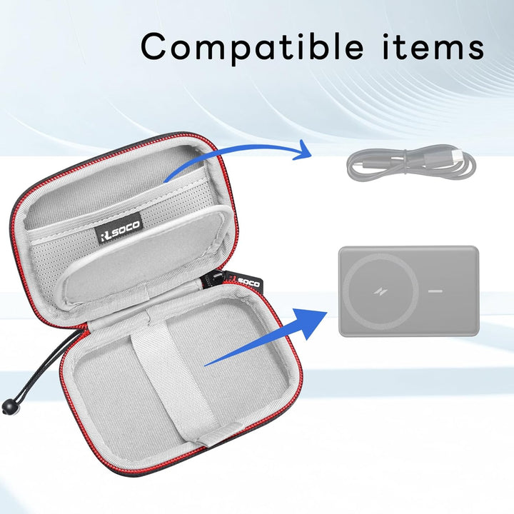 RLSOCO Tasche für Anker MagGo Power Bank Ultra Slim 10000mAh Magnetic Battery Pack/MagGo Power Bank