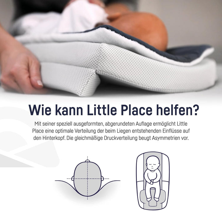 Julius Zöllner Little Place Lagerungssystem - Für einen natürlichen und sicheren Schlaf von Babys -