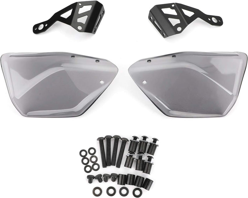 Topteng Handschutz Lenkerschalenschutz für BMW K1600GT K1600GTL 2011-2016 Grau, Grau