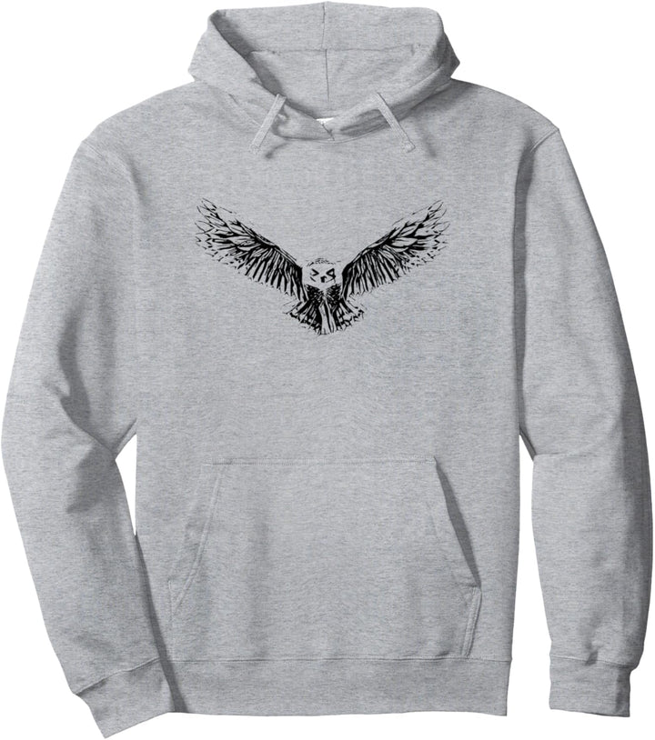 Eule Motiv Raubvogel Vögel Tiere Schnabel Krallen Eulen Pullover Hoodie