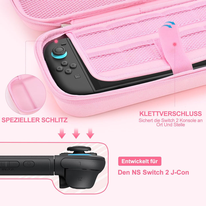 innoAura Switch 2 Tasche 14-in-1 Bundle für NS Switch 2 (2025), Switch 2 Case mit Tragetasche, Schut