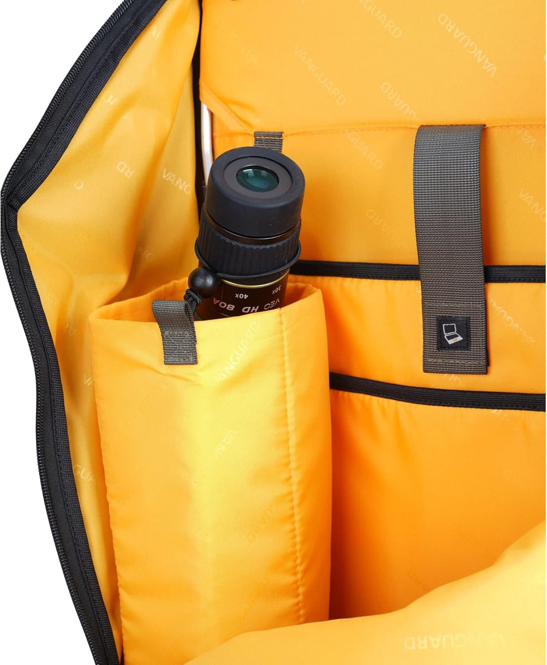 Vanguard Veo Active Birder 56 GY - Outdoorrucksack mit extragrossem Fach für Spektive Birder 56 Grau