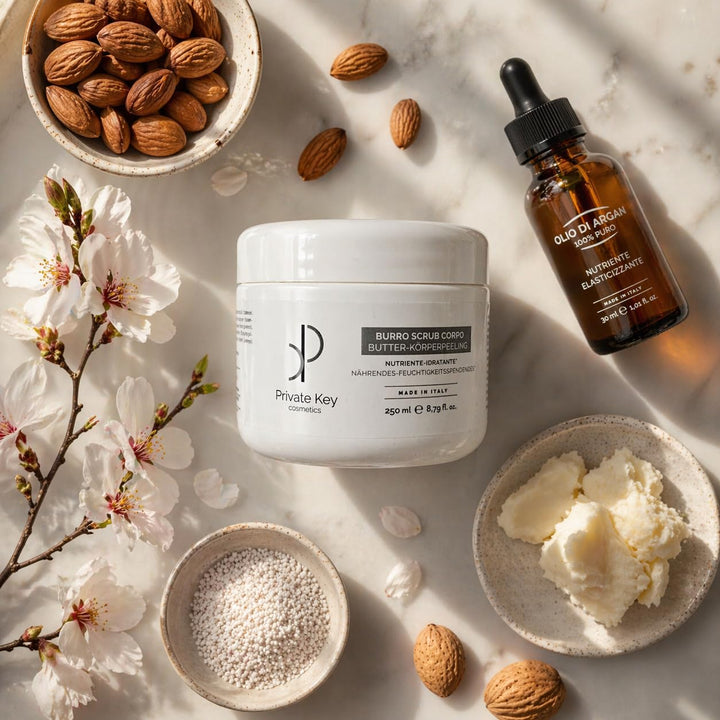 Peelingbutter nährend glattend Anti-Age - Body Scrub - Feuchtigkeitsspendend, Sebumregulierend, Vega