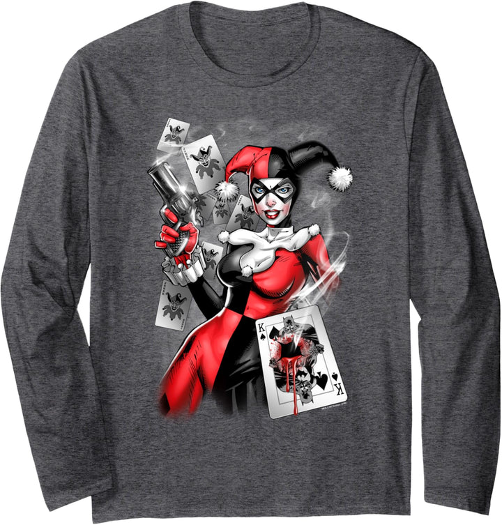 Harley Quinn Smoking Gun Langarmshirt
