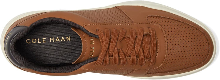 Cole Haan Grand Crosscourt Modern Perf Sneaker Herren Sneaker 38.5 EU Weit British Tan Leather, 38.5