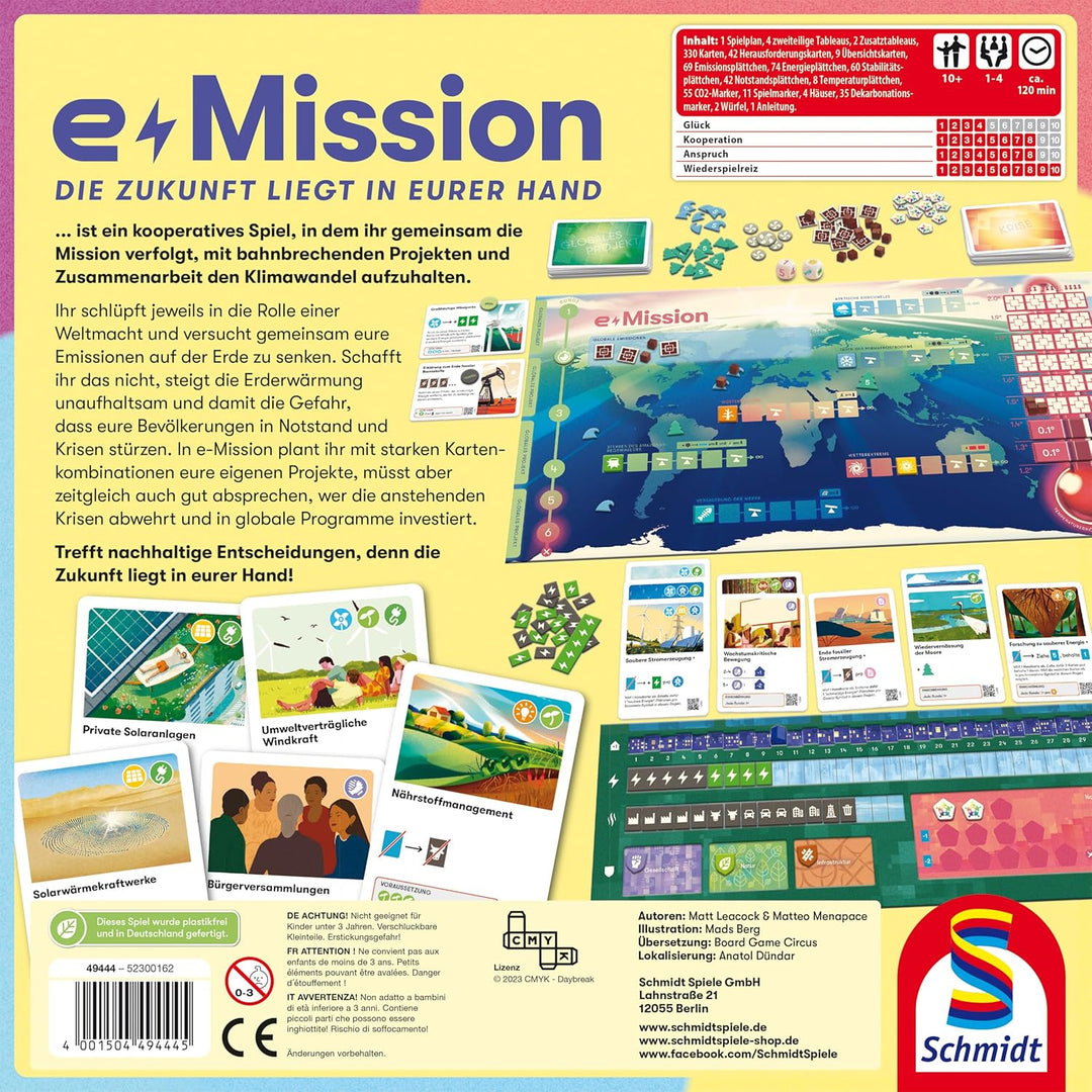 Schmidt Spiele 49444 e-Mission, Familienspiel