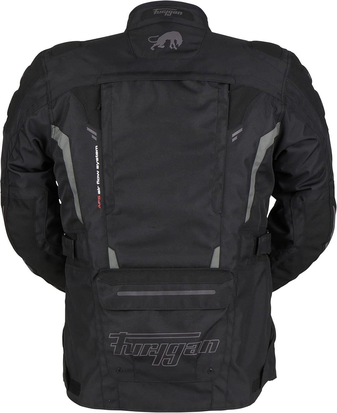 Furygan Herren Motorradjacke S Schwarz-Grau., S Schwarz-Grau.