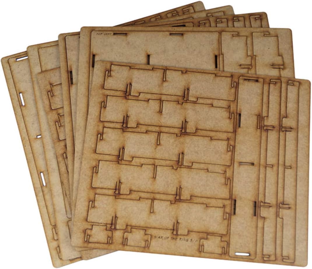 docsmagic.de Organizer Insert for War of The Ring 2nd Edition - Box Einsatz, War of the Ring 2nd Ed