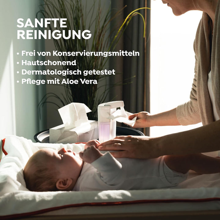 hagi Popo-Schaum: Nachfüllpackung für den automatischen hagi Schaumspender (Doppelpack 2 × 180 ml) 1