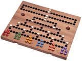 LOGOPLAY Blockade für 2 bis 6 Spieler mit Stoffbeutel - Spielfeld 26 x 33 cm zusammenklappbar