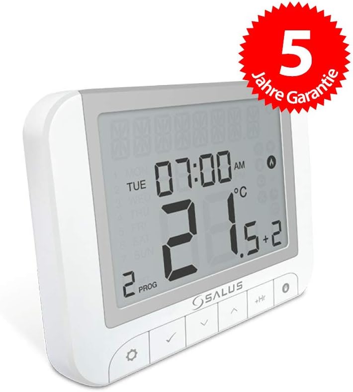 Salus Digitaler Funk-Raumthermostat WBRT520TX+ für Magma® Infrarotheizung Funkgesteuert
