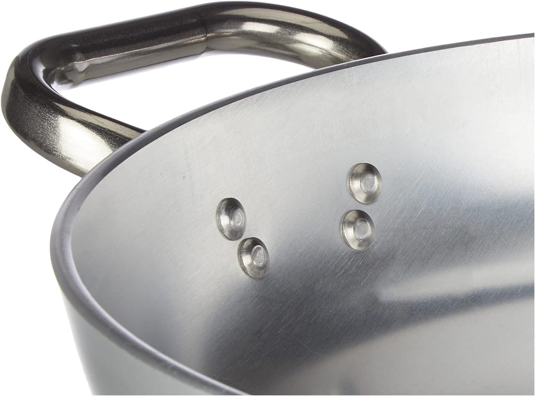 Unbekannt Pentole Agnelli ALMR111040 Strahlungspfanne, professionelles Aluminium 5 mm, 40 cm