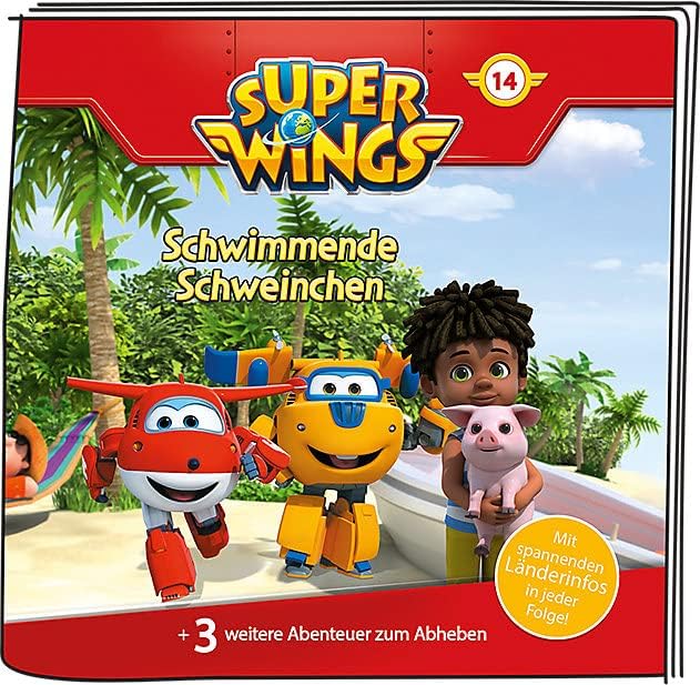 tonies Super Wings - Schwimmende Schweinchen
