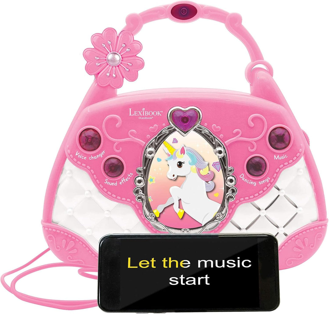 Lexibook - Unicorn - Handbag Musical Speaker (K102UNI)