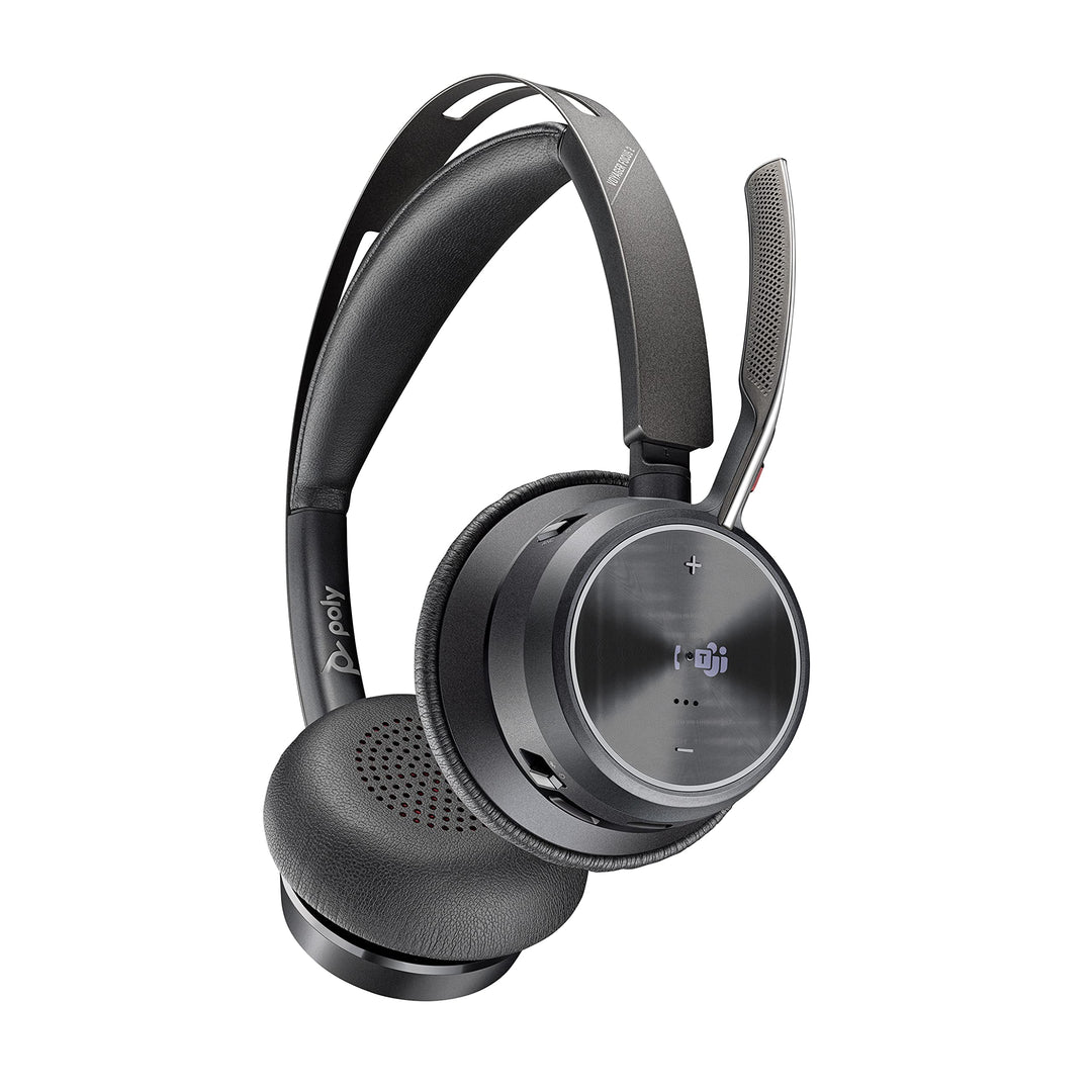 Poly Voyager Focus 2 UC USB-A Headset für Microsoft Teams - B-Ware Alte Version, Alte Version
