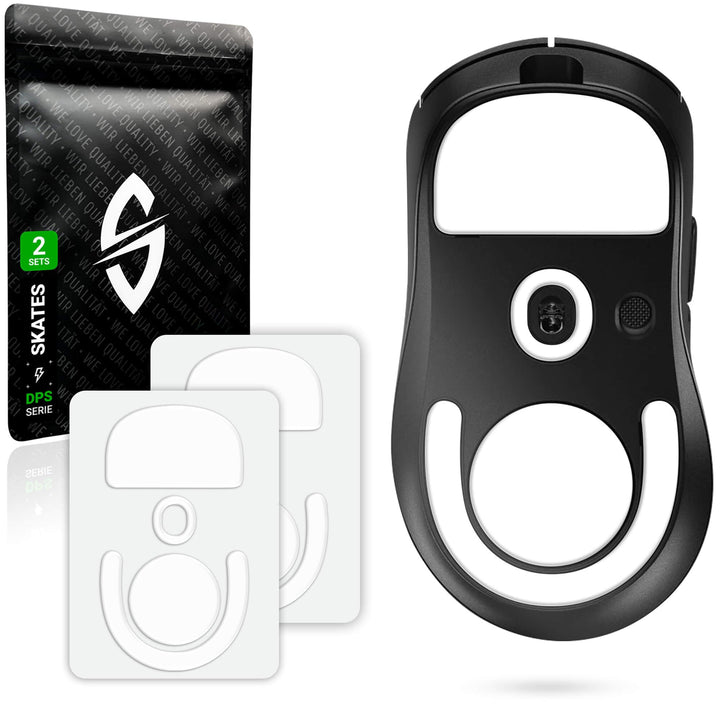 SensoryBoost DPS Glides (2er Set) kompatibel mit Logitech G PRO X Superlight 2 DEX - Ultra Schnell,