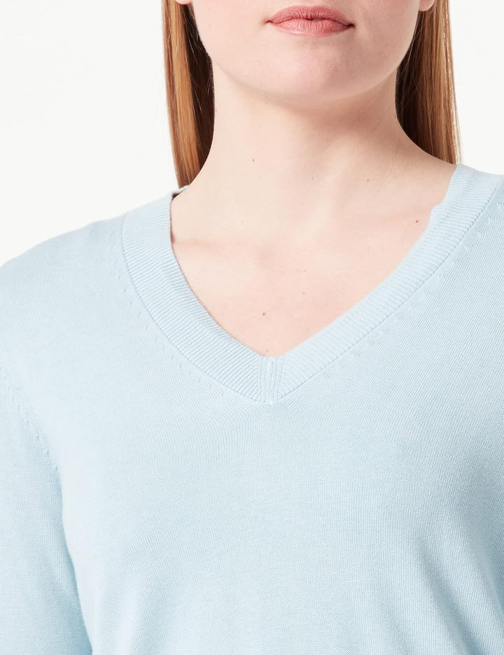 s.Oliver Damen V-Neck Pullover Langarm, 36