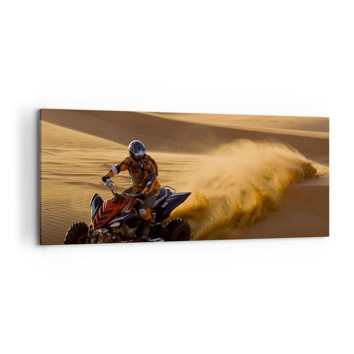Wandbilder Dekoration Wohnzimmer Safari Rallye Wettkämpfe Sport Panorama Bilder auf Leinwand 120x50c