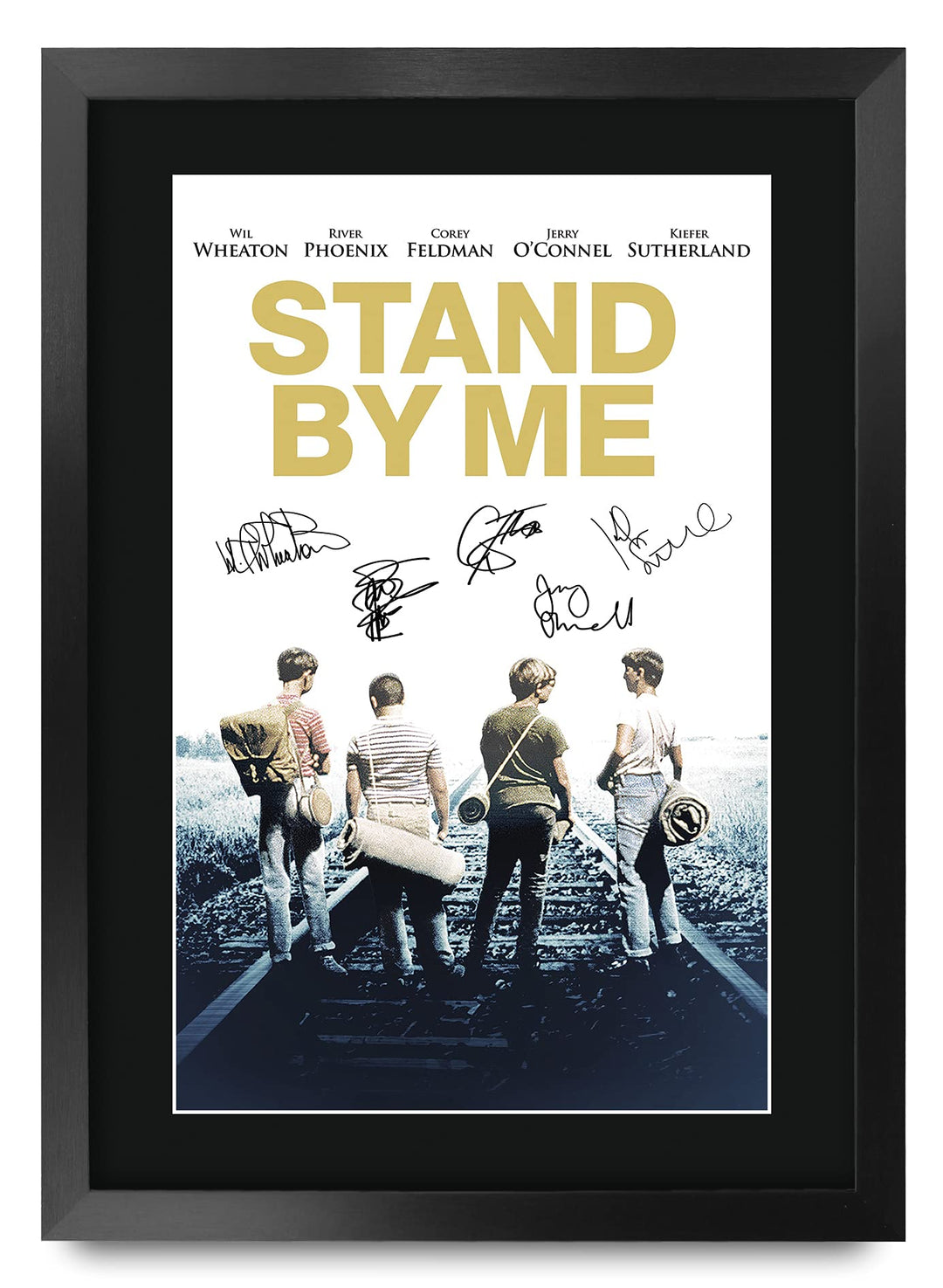HWC Trading FR A3 Stand By Me Filmplakat River Phoenix, Kiefer Sutherland, Corey Feldman Geschenke G