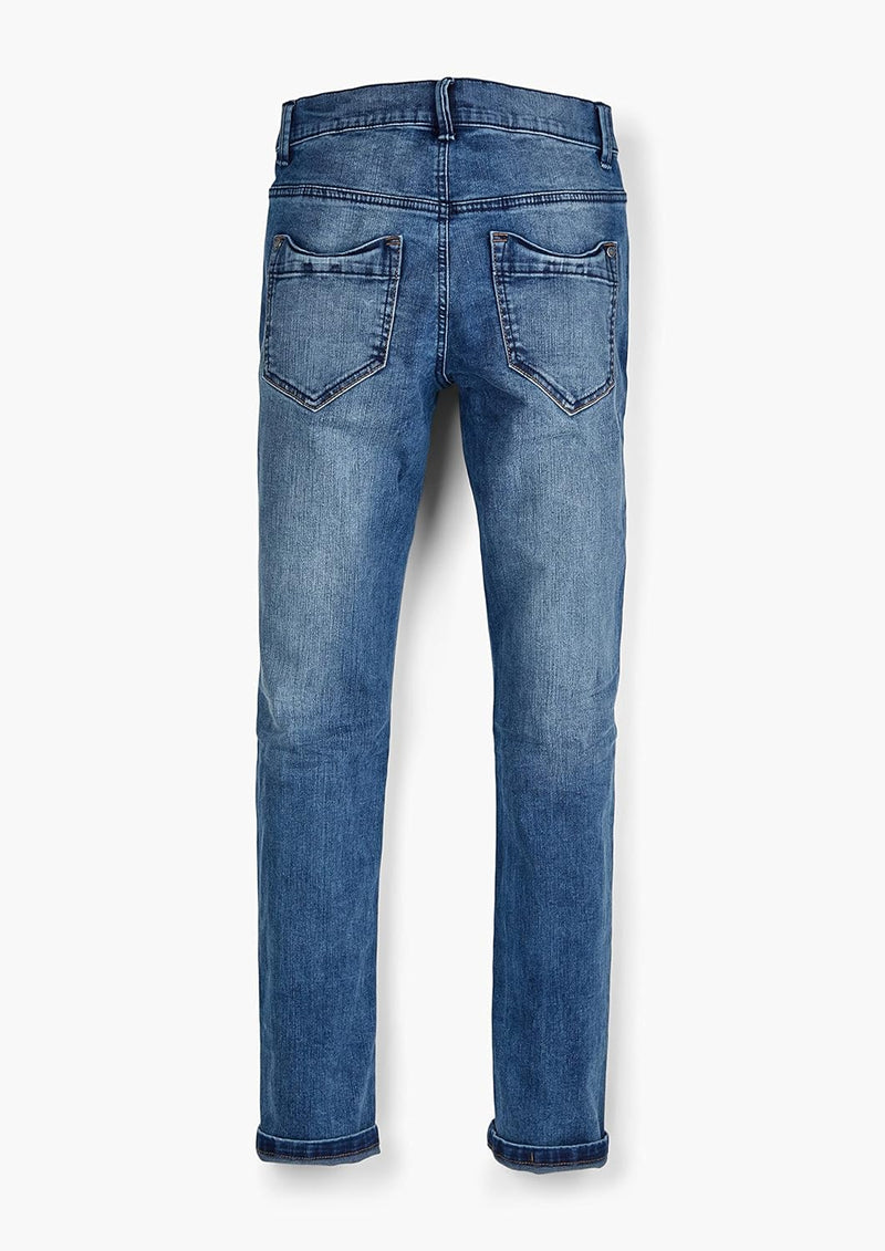 s.Oliver Jungen Slim: Jeans mit Waschung 176 Grau 98z3, 176 Grau 98z3