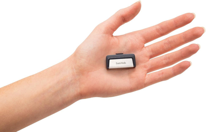 SanDisk Ultra Dual Drive USB Type-C Laufwerk Smartphone Speicher 256 GB (Mobiler Speicher, USB 3.1,
