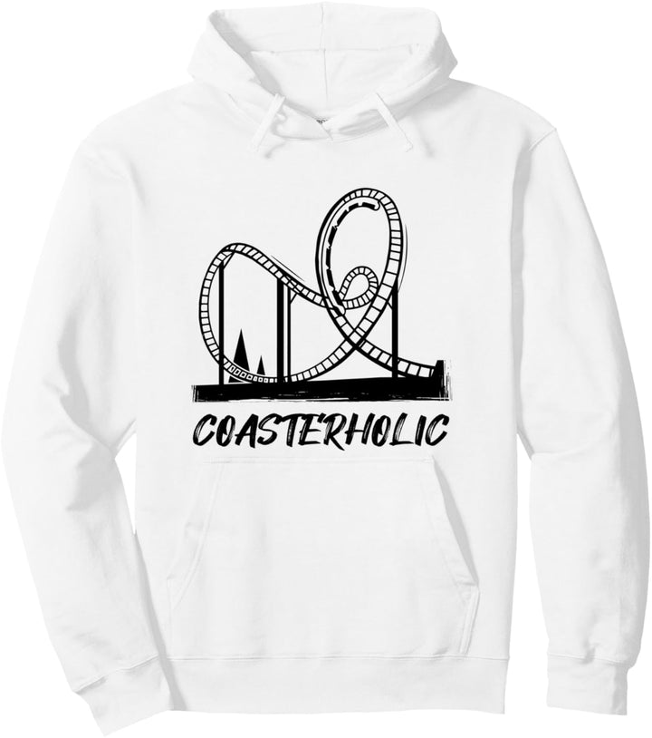 Coasterholic Freizeitpark Achterbahn Pullover Hoodie
